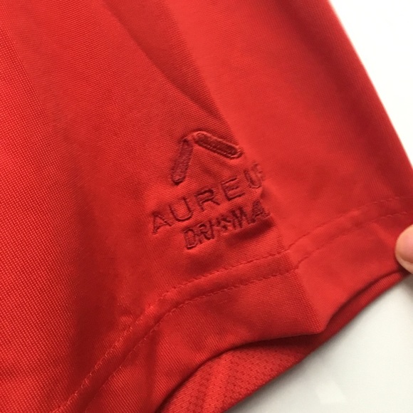 NWOT Aureus Dry Max Golf Polo Size M Club de Golf de l’Ile de Montreal Logo - Picture 6 of 6